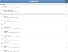 Tablet Screenshot of forums.perforce.com